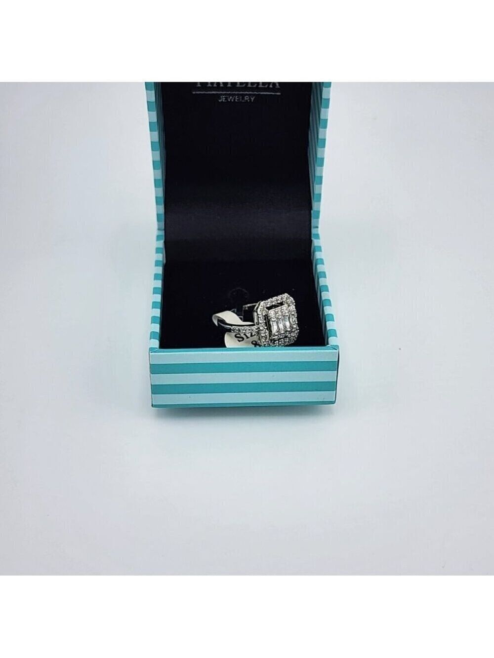 Brand New Gold Plated Gemstones & Cz Stones Ring - Picture 3 of 8